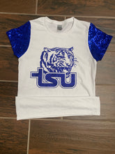 Load image into Gallery viewer, College Pride Sequin TShirt

